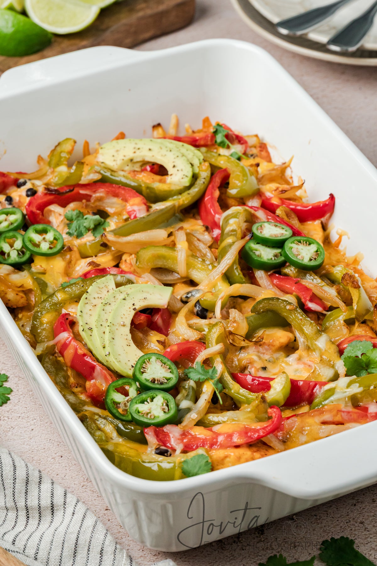 Chicken Fajita Casserole