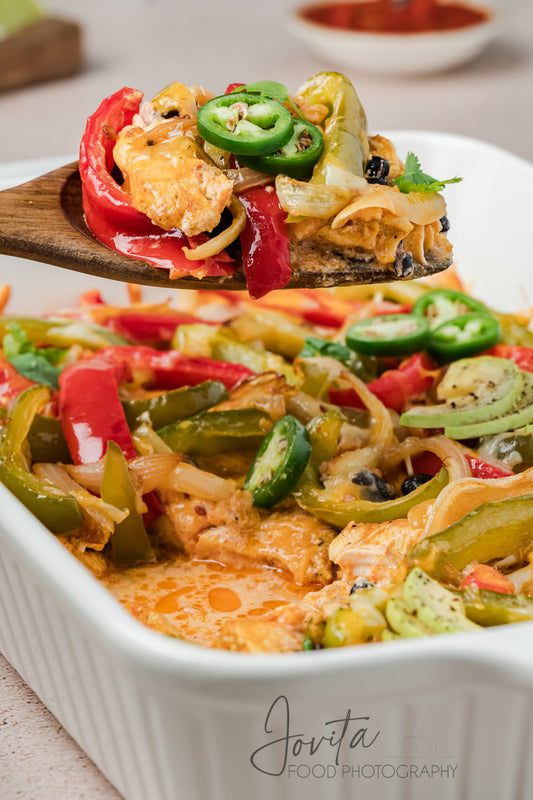 Chicken Fajita Casserole