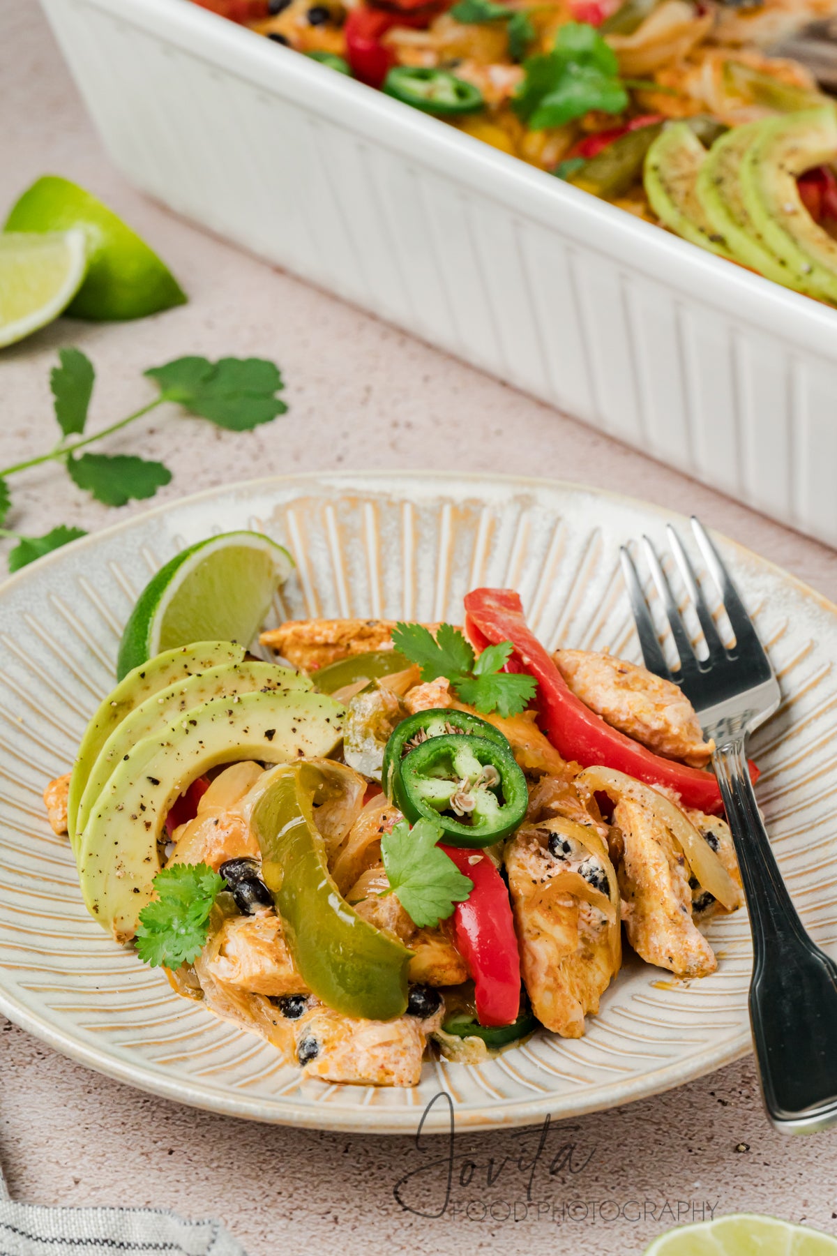 Chicken Fajita Casserole