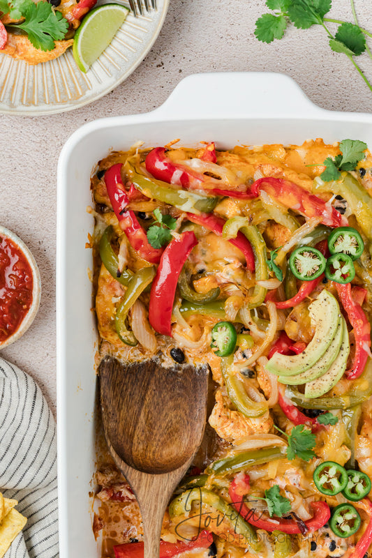 Chicken Fajita Casserole