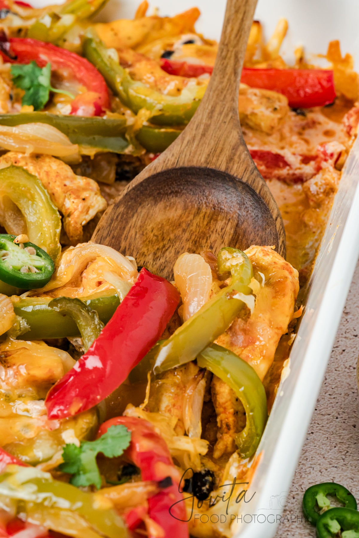 Chicken Fajita Casserole