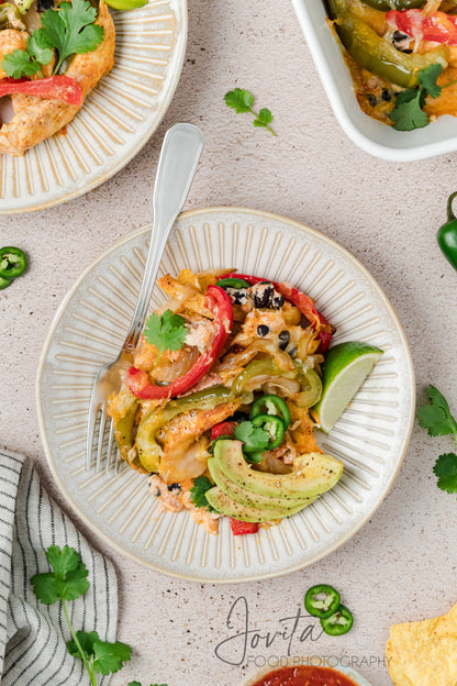 Chicken Fajita Casserole