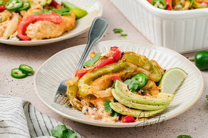 Chicken Fajita Casserole