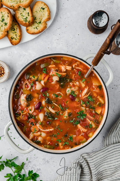 Chicken Minestrone Soup