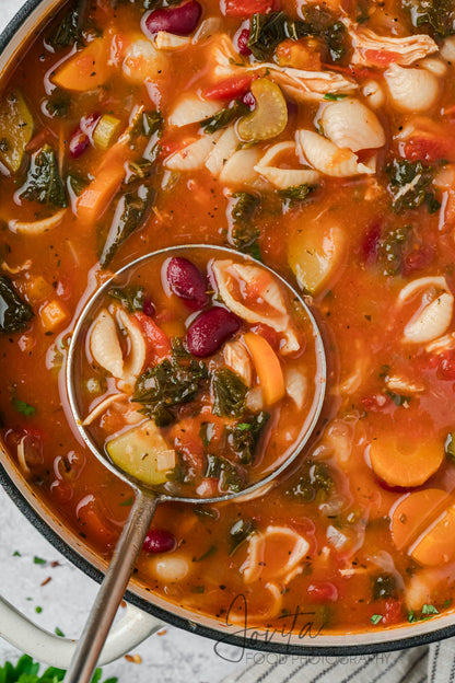 Chicken Minestrone Soup