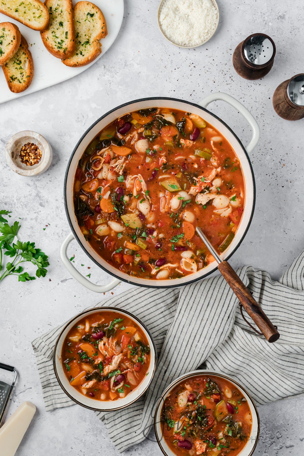 Chicken Minestrone Soup