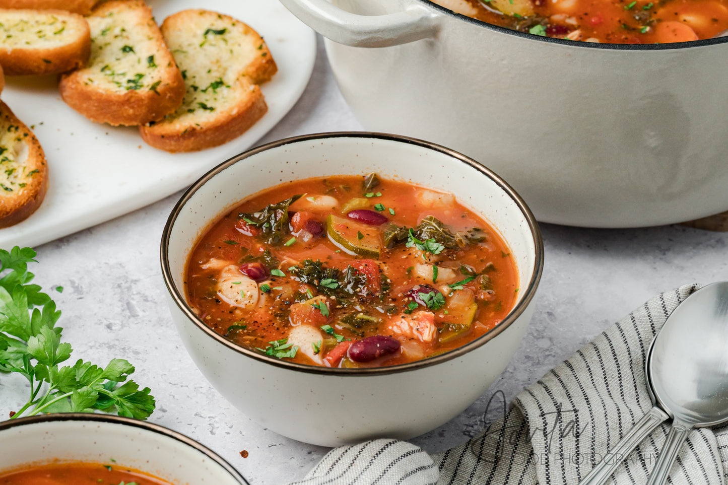 Chicken Minestrone Soup