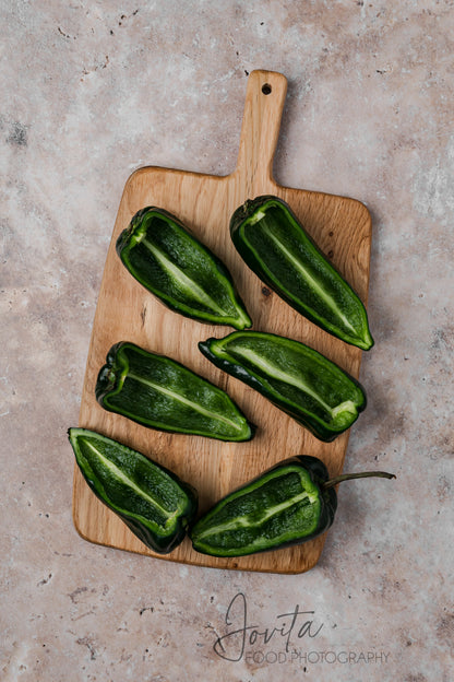 Chicken Stuffed Poblano Peppers