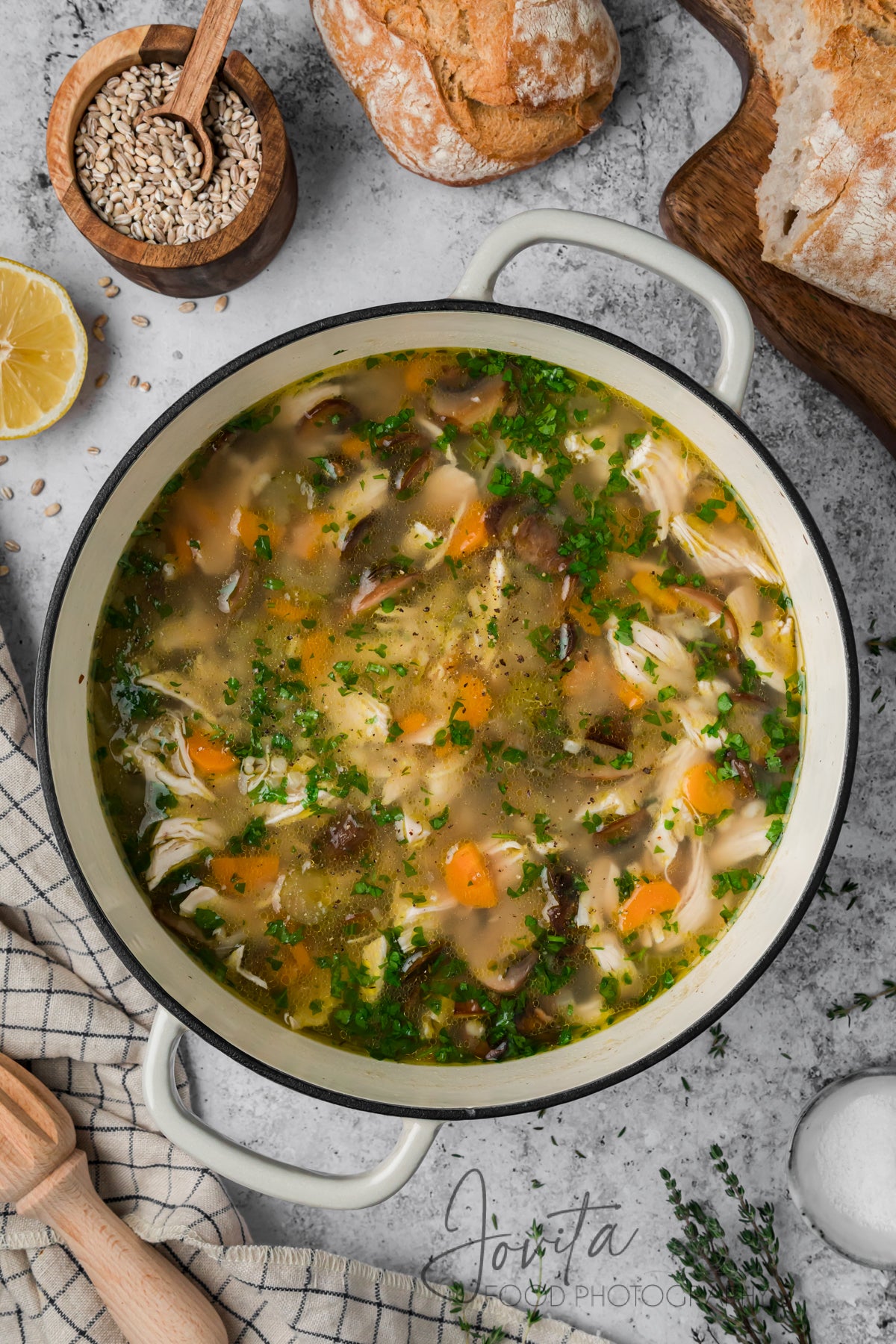 Chicken and Barley Soup