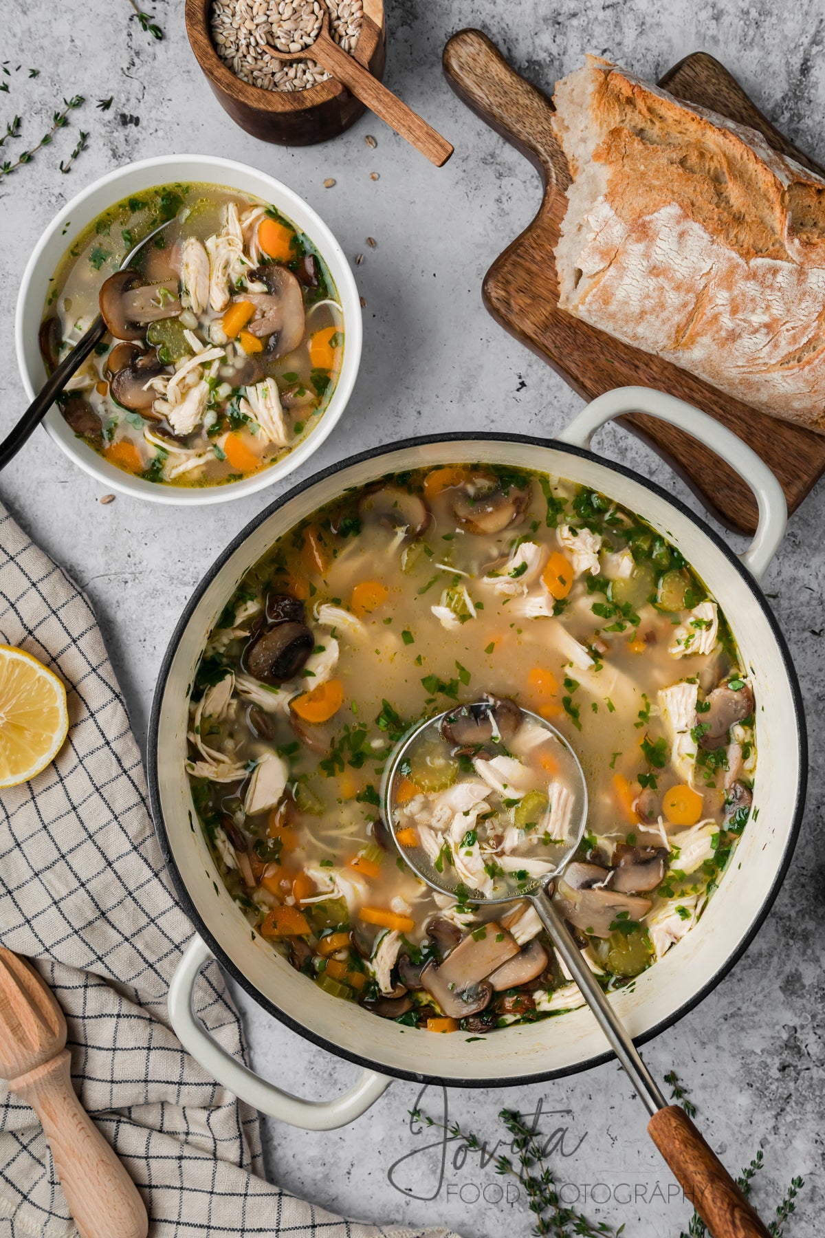 Chicken and Barley Soup