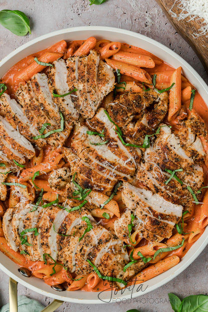 Creamy Chicken and Tomato Pasta