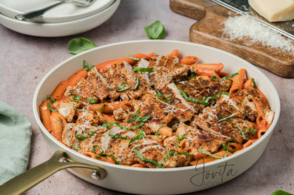 Creamy Chicken and Tomato Pasta
