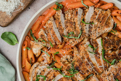 Creamy Chicken and Tomato Pasta
