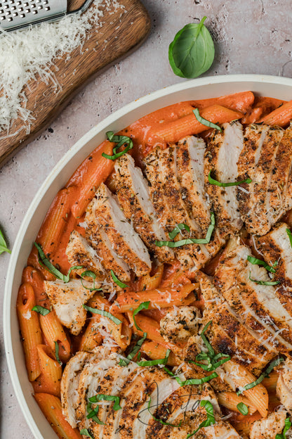 Creamy Chicken and Tomato Pasta