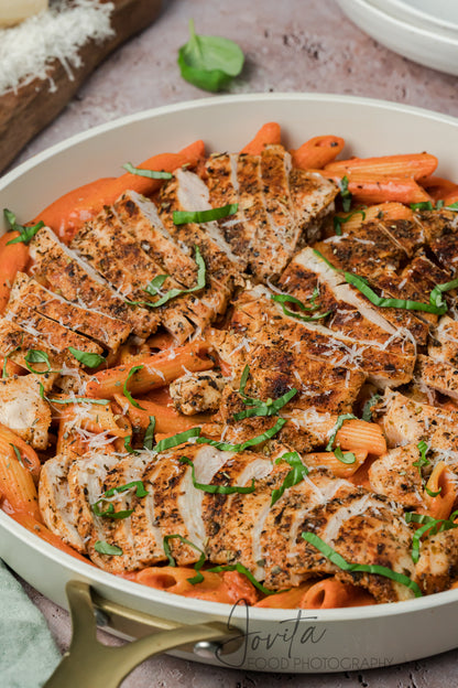 Creamy Chicken and Tomato Pasta