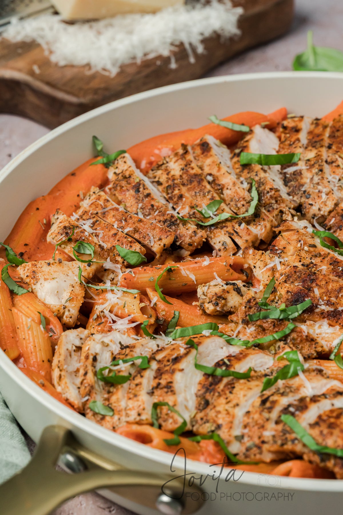 Creamy Chicken and Tomato Pasta