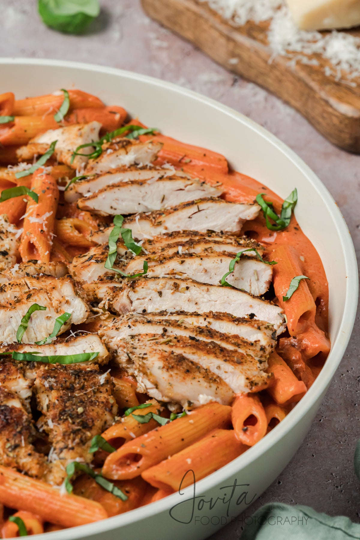Creamy Chicken and Tomato Pasta