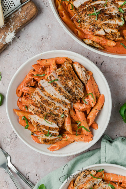 Creamy Chicken and Tomato Pasta