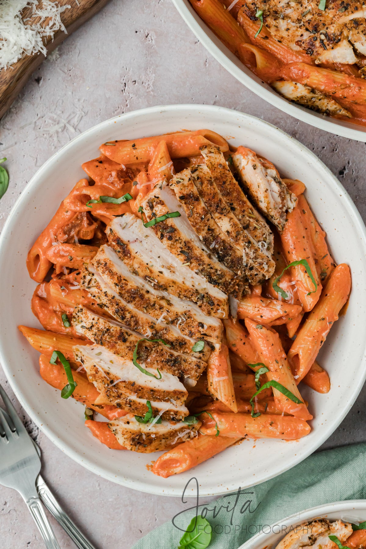 Creamy Chicken and Tomato Pasta