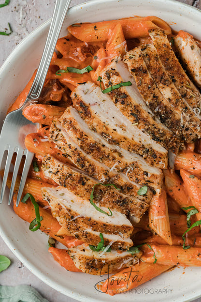 Creamy Chicken and Tomato Pasta