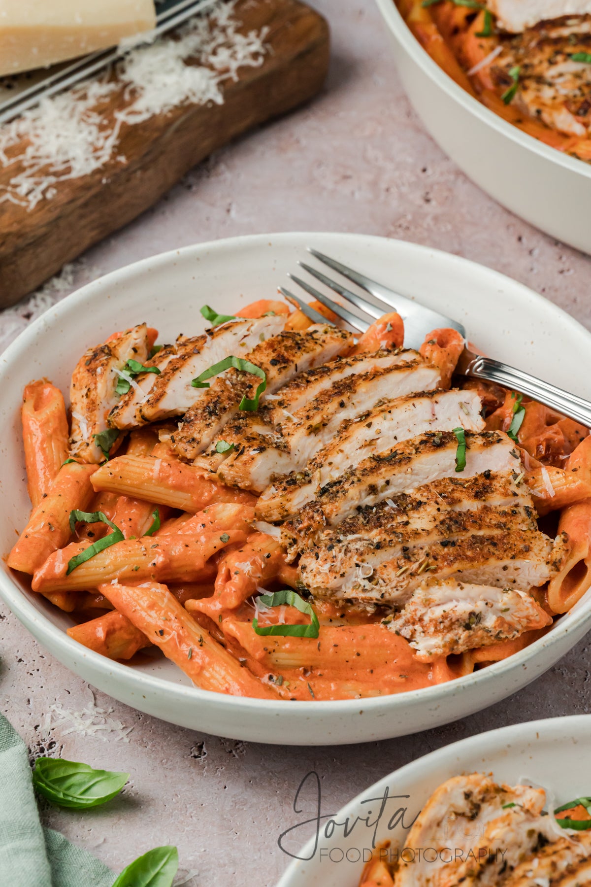 Creamy Chicken and Tomato Pasta