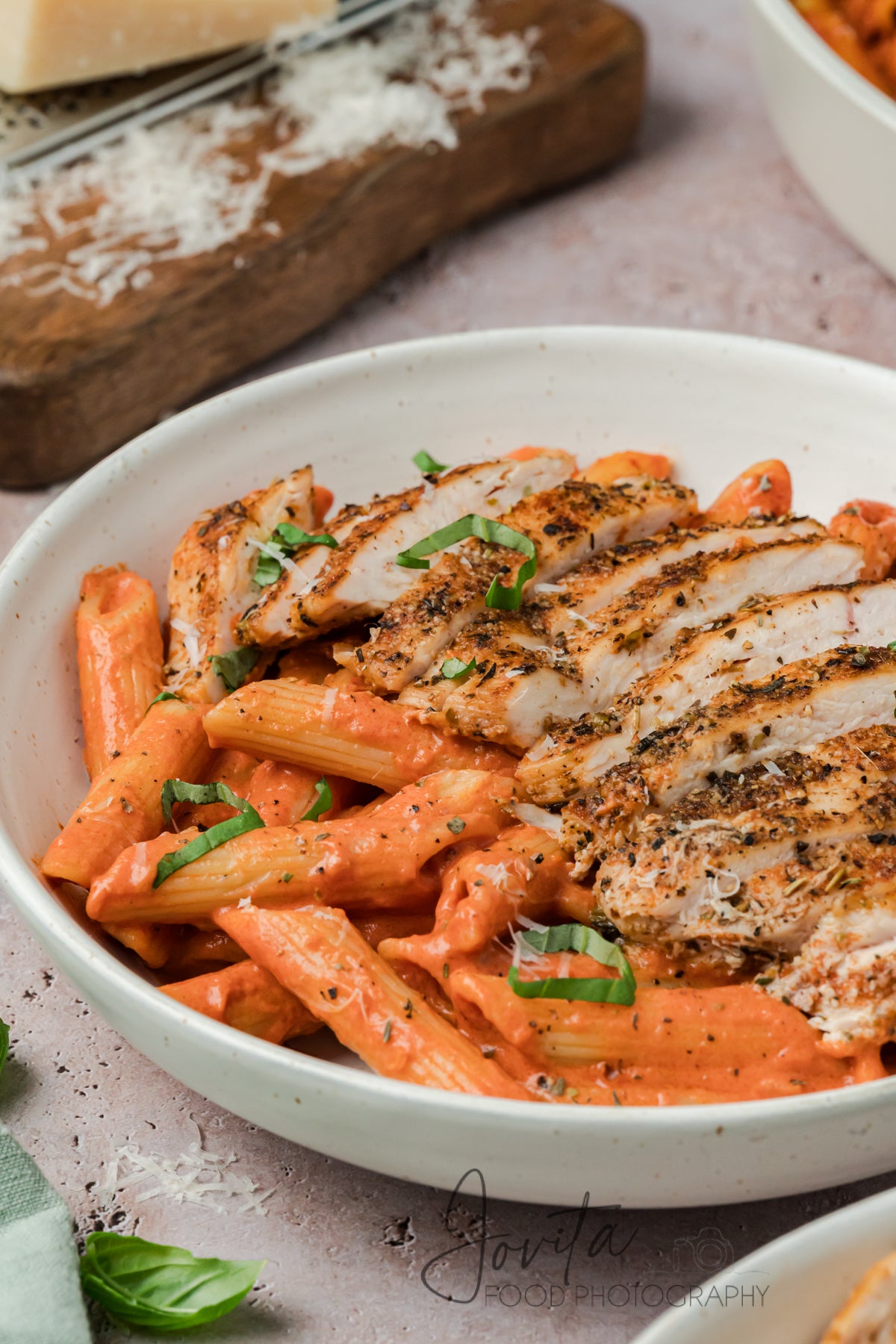 Creamy Chicken and Tomato Pasta