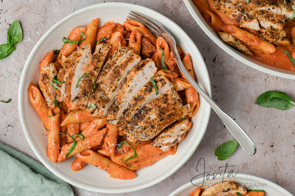 Creamy Chicken and Tomato Pasta