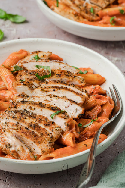 Creamy Chicken and Tomato Pasta