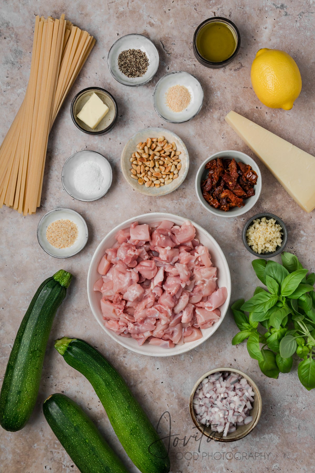 Chicken and Zucchini Pasta