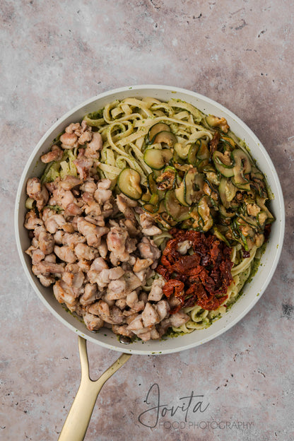 Chicken and Zucchini Pasta