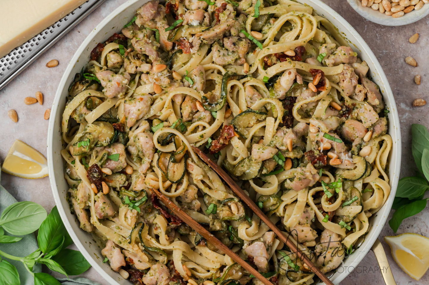 Chicken and Zucchini Pasta