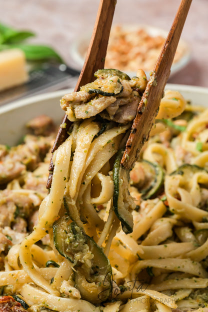 Chicken and Zucchini Pasta