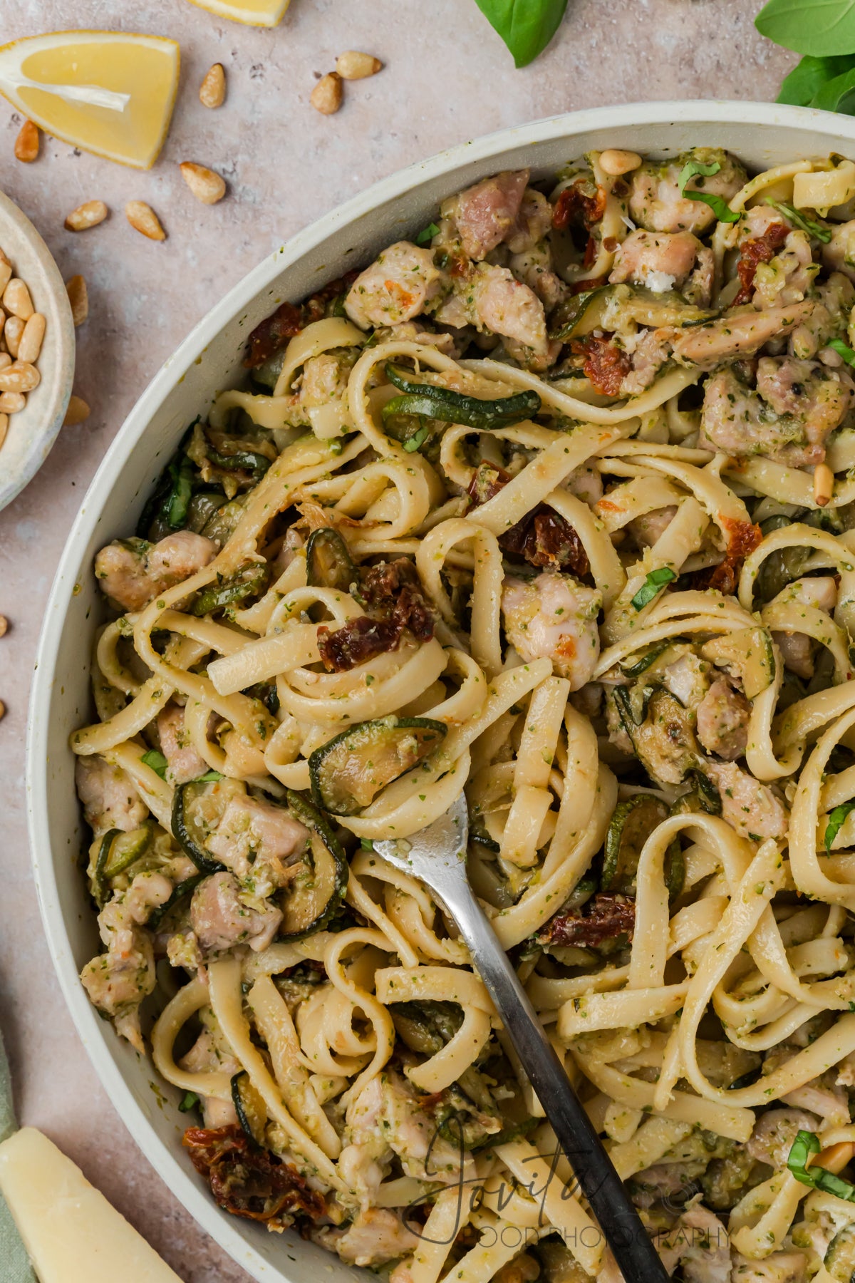 Chicken and Zucchini Pasta