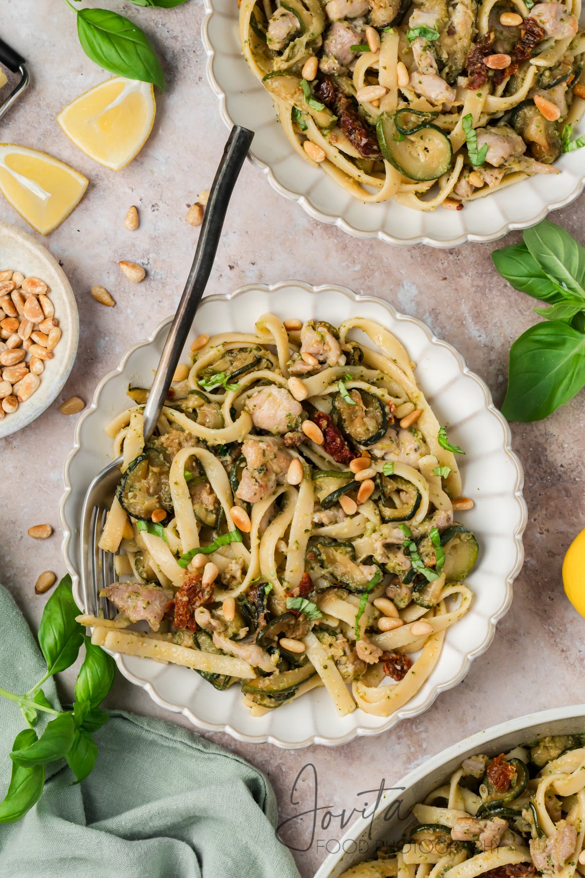 Chicken and Zucchini Pasta