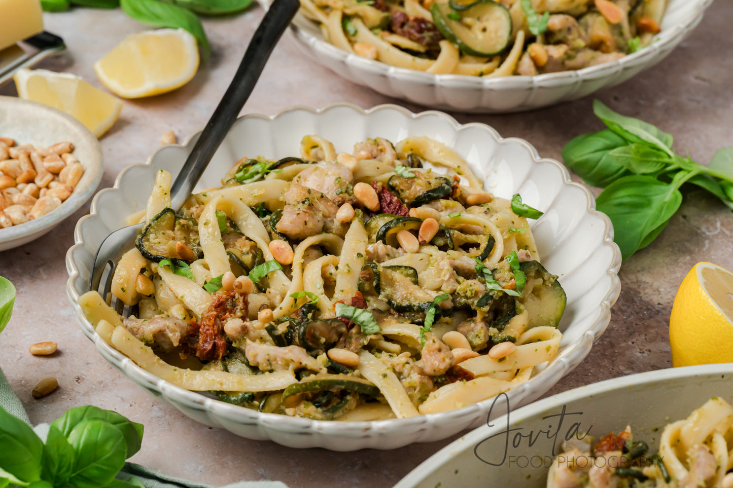 Chicken and Zucchini Pasta
