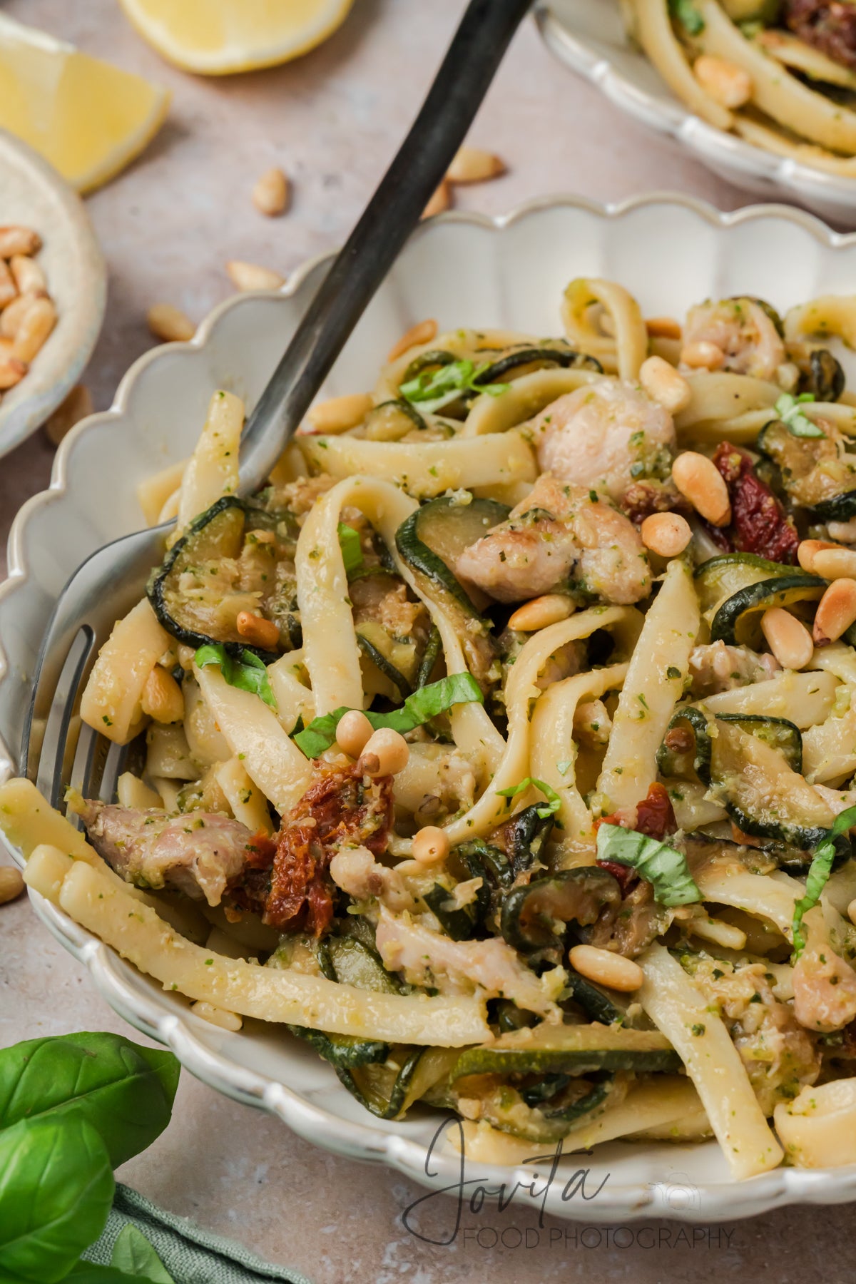 Chicken and Zucchini Pasta