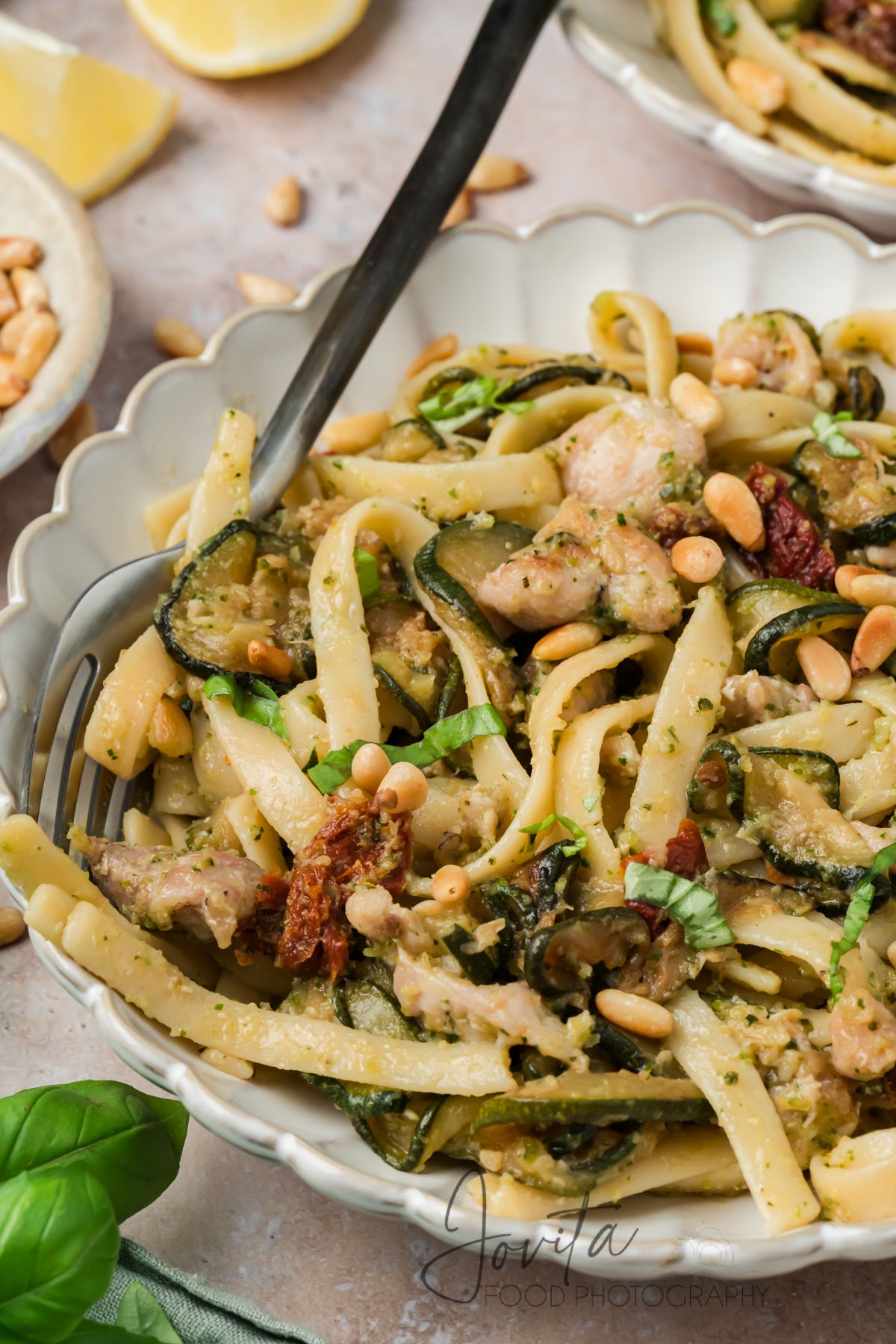 Chicken and Zucchini Pasta