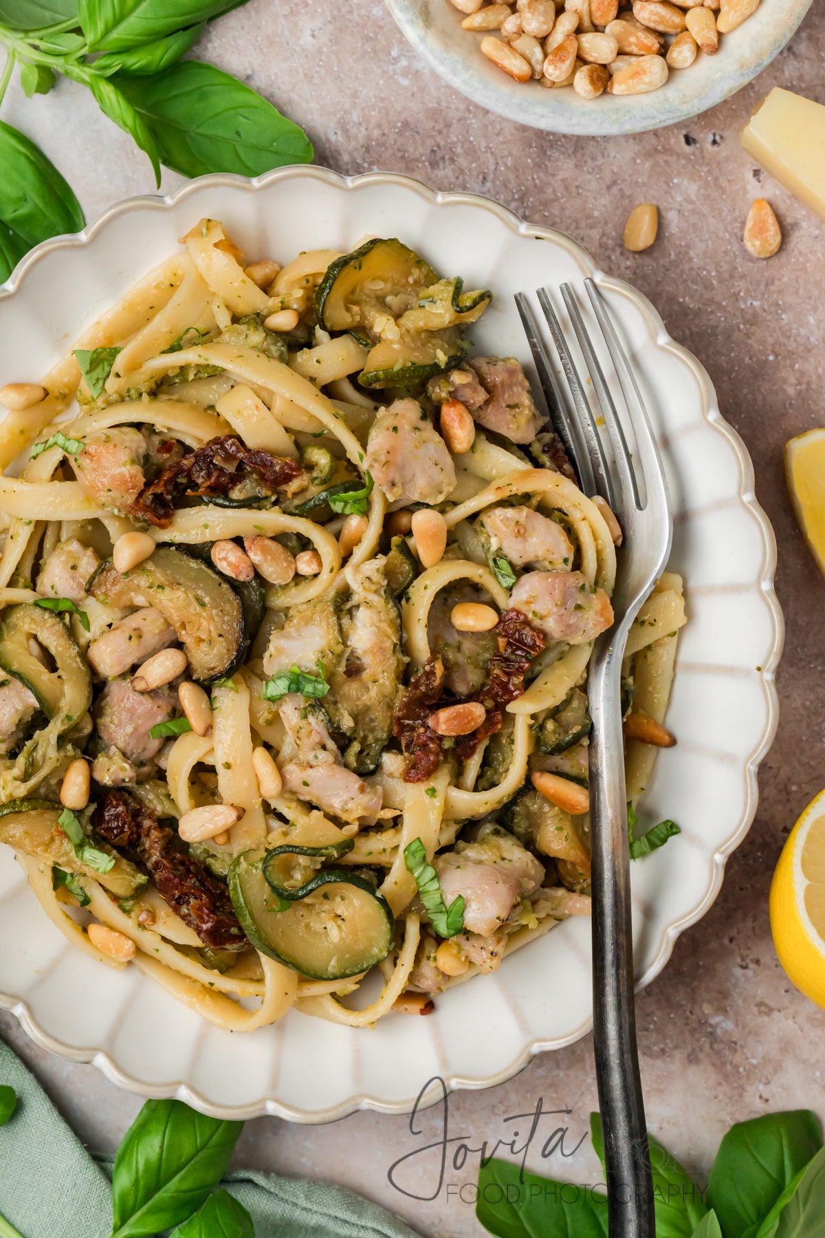 Chicken and Zucchini Pasta