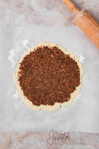 Chocolate Walnut Rugelach Cookies
