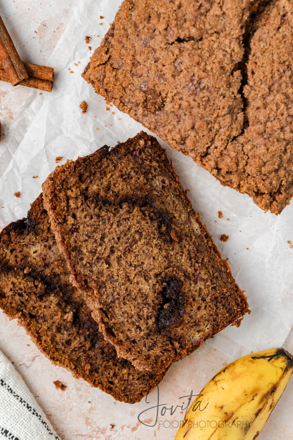 Cinnamon Swirl Banana Bread