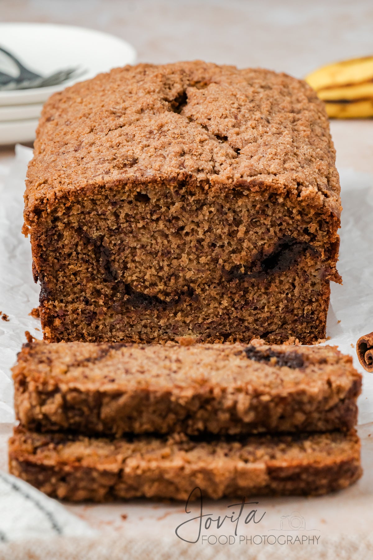 Cinnamon Swirl Banana Bread
