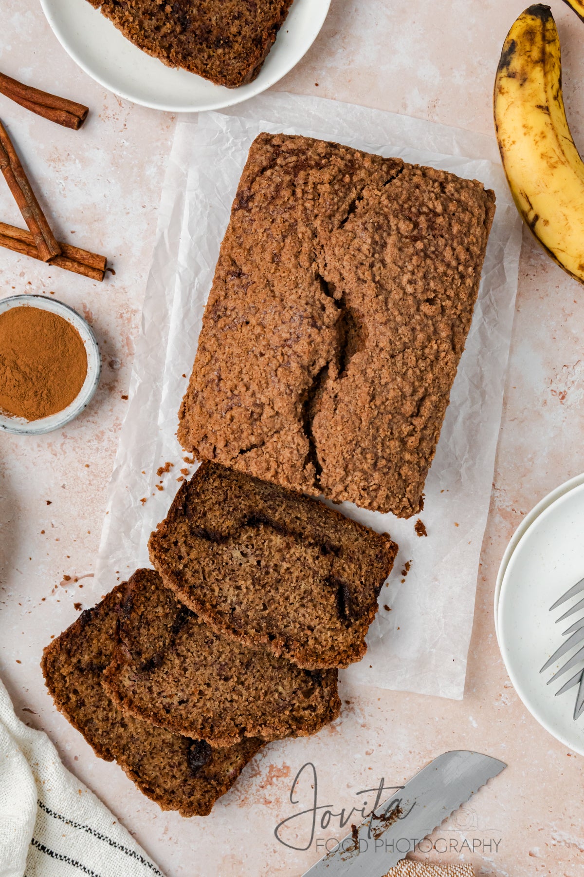 Cinnamon Swirl Banana Bread