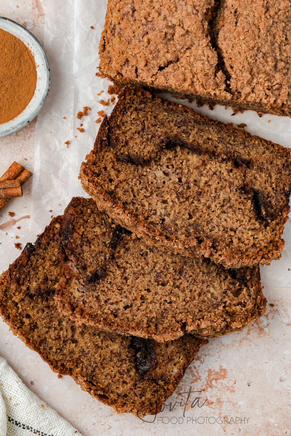 Cinnamon Swirl Banana Bread