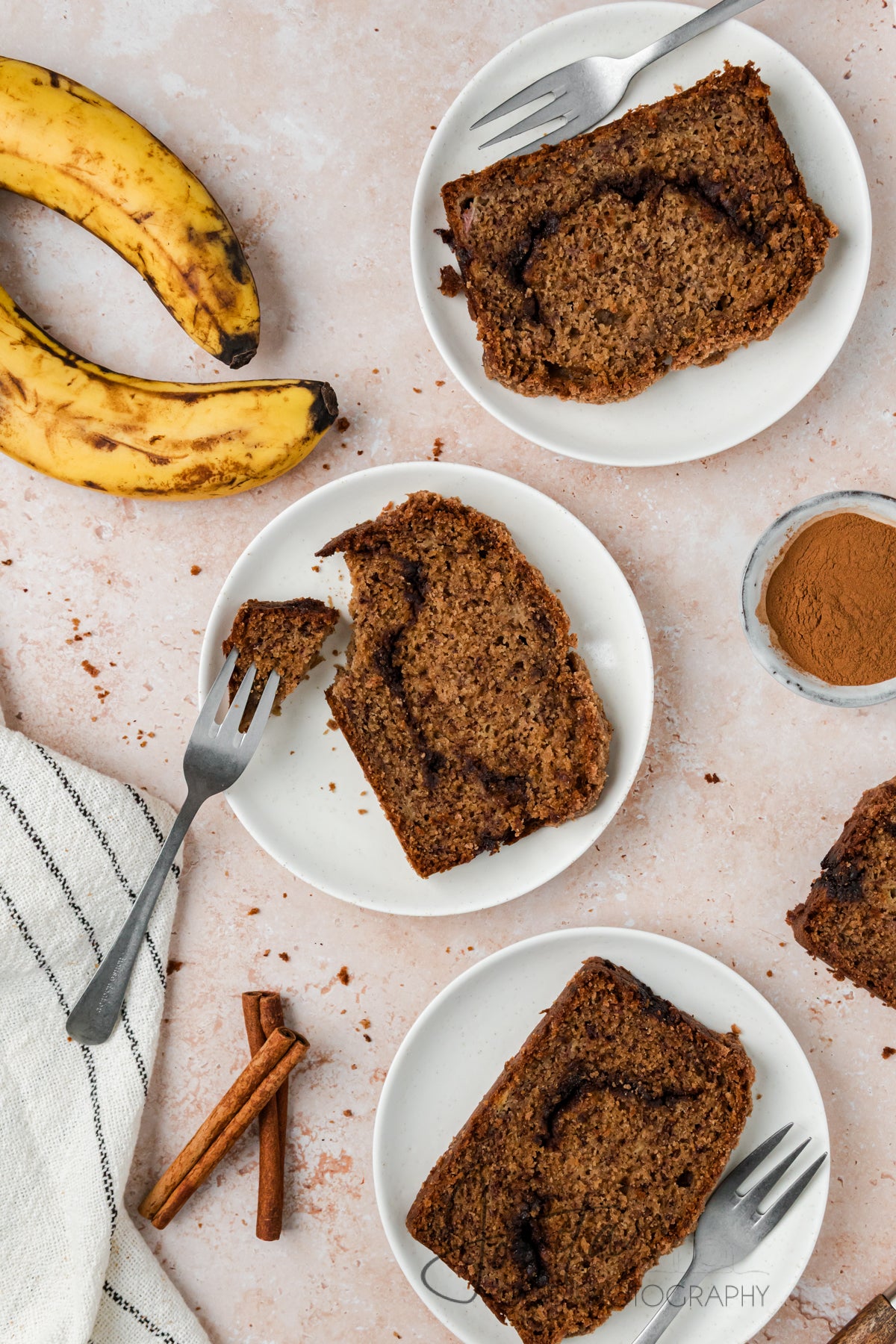 Cinnamon Swirl Banana Bread