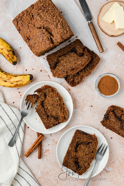 Cinnamon Swirl Banana Bread