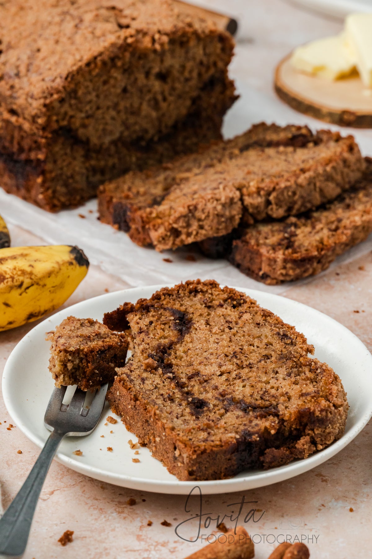 Cinnamon Swirl Banana Bread