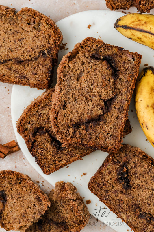 Cinnamon Swirl Banana Bread