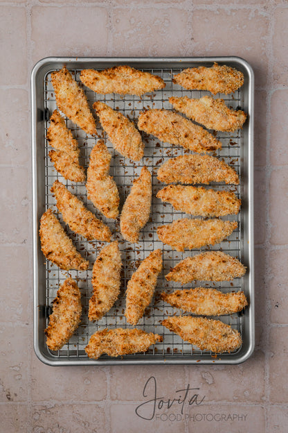 Coconut Chicken Tenders with Cilantro Avocado Sauce