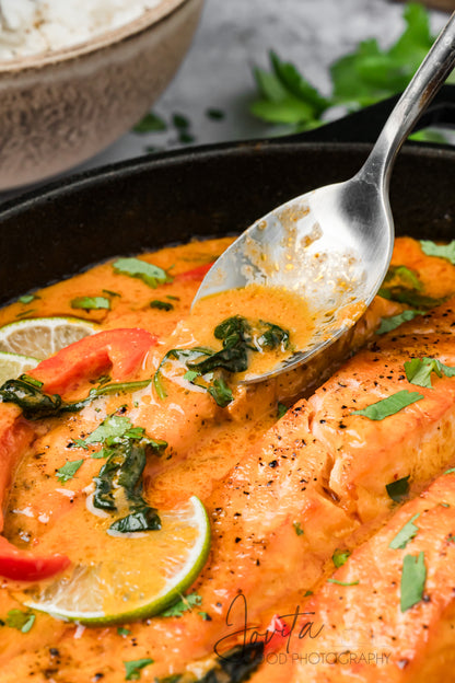 Thai Coconut Curry Salmon