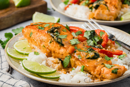 Thai Coconut Curry Salmon